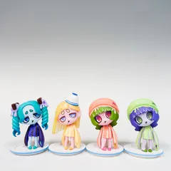 CO5361	VIRUSWEETウィルスイーツフィギュアコレクション 4点セット マカロン チョコスコーン ミルクティー