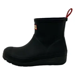 HUNTER(ハンター) レインブーツ UK 4 レディース - 黒