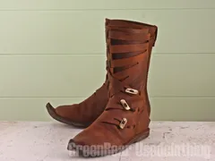 MN033 メンズブーツ 茶 27cmくらい