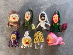 こびとづかん キーホルダー ストラップ フィギュア スクイーズ