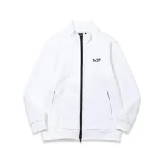 未使用　スパイラルニット フルジップジャケット◆SPIRAL ZIP UP JACKET｜MEN'S◆SY32 by SWEET YEARS GOLF[SYG-25S004]　XL　ホワイト　定価27500円のサムネイル