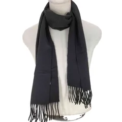 ユーズドフルギ USED古着 cashmere カシミヤ100％ フリンジマフラー レディース 表記無 