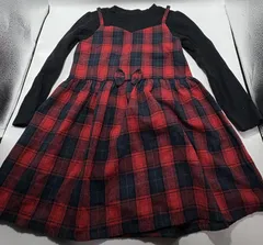 ☆セット割対応☆ プティアンジュ キッズ 長袖 ワンピース 120cm （1101）