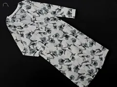 fifth フィフス 花柄 ロング カーディガン 白 ■◇ レディース