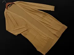 Lugnoncure ルノンキュール ロング カーディガン sizeF/ベージュ ■◇ レディース