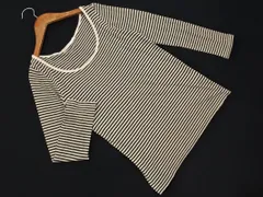 URBAN RESEARCH DOORS アーバンリサーチドアーズ ボーダー カットソー 白ｘ黒 ■◇ レディース