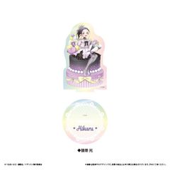 신품 TV 애니메이션 [메달리스트] 오로라 아크릴 스탠드 선물 Ver. 늑대 폭풍 빛 [고양이 포스]