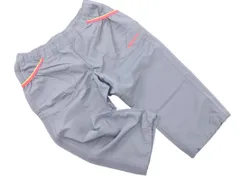 adidas アディダス ロゴ イージー クロップド パンツ sizeM/グレー ■◇ レディース