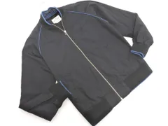 coen コーエン ワンポイント ブルゾン ジャケット sizeS/紺 ■◇ メンズ