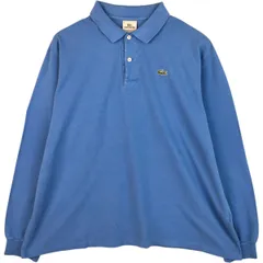 古着 ラコステ LACOSTE フランス企画 長袖 ポロシャツ 8 メンズXXL相当/eaa619124