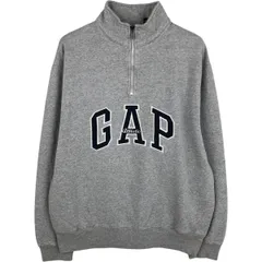 古着 90年代~ ギャップ GAP オールドギャップ ハーフジップスウェットシャツ トレーナー メンズM相当 ヴィンテージ/eaa624380