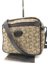 ☆OLD CELINE【セリーヌ】Cマカダム/ Cサルキー ハンドバッグ 良品