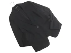 23区 ストレッチ テーラード ジャケット size44/黒 ■◇ レディース