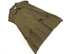 SM2 サマンサモスモス ミリタリー ベスト sizeF/カーキ ■◇ レディース