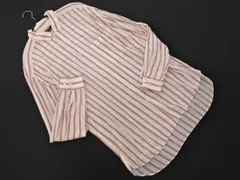 LOVELESS ラブレス ストライプ シャツ size1/白ｘピンク ■◇ メンズのサムネイル