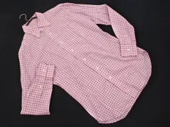 UNITED ARROWS ユナイテッドアローズ チェック ボタンダウン シャツ sizeS/ピンク ■◇ メンズ