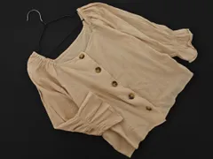 LOWRYS FARM ローリーズファーム オフショルダー ブラウス シャツ sizeF/ベージュ ■◇ レディース