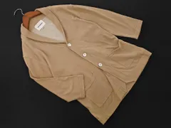 URBAN RESEARCH アーバンリサーチ 綿麻 ショール カーディガン size38/ライトベージュ ■◇ レディース