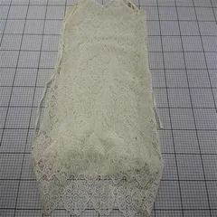 ◇ Θ バブ Bab レースノースリーブトップス アイボリー系 M レディース E  【1602040006067】