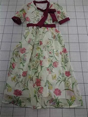 ◇ ⊂ トッコクローゼット tocco closet 花柄シフォンワンピース M レディース E  【1602040006043】