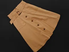 PROPORTION プロポーション ボディドレッシング ウエストベルト付き Aライン 台形 スカート size3/ベージュ ■◇ レディースのサムネイル
