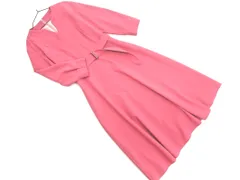 COUP DE CHANCE クードシャンス マキシ Aライン ワンピース size38/ピンク ■◇ レディース
