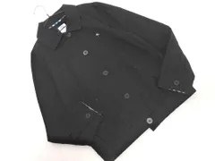 arnold palmer アーノルドパーマー ロゴ刺 フロントボタン ブルゾン ジャケット size2/黒 ■◇ レディースのサムネイル