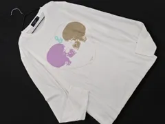 Paul Smith ポールスミス プリント 長袖 Tシャツ sizeM/白 ■◇ メンズ