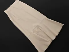 SENSE OF PLACE センスオブプレイス アーバンリサーチ ストレッチ マーメイド スカート sizeL/ライトベージュ ■■ レディース