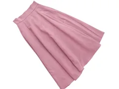 N. エヌ ナチュラルビューティーベーシック フレア スカート sizeM/ピンク ■◇ レディース