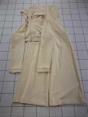 ◇ Θ スナイデル SNIDEL SWCO244108 セットアップ オールインワン ジップパーカー ベージュ系 レディース E  【1602040012631】