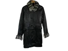 k05250923052　ブランド不明　Mサイズ　Black　　アウター　レザージャケット/コート　秋冬