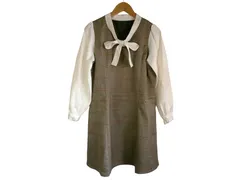 k05250923040　MAJESTIC LEGON　Sサイズ　Brown　Sサイズ程度　ワンピース or ドレス　ワンピース　通年