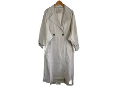 k05250923027　archives　サイズ表記無し　ホワイト系　　アウター　コートロング丈　通年