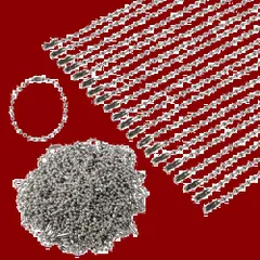 カラバリ豊富！】大容量 コネクター付き 12cm シルバー【選べる全4カラー ボール径2.4㎜ キーホルダー 100本入り アクセサリーパーツ ハンドメイド DIY作品 ボールチェーン 推し活 大容量 WeBirth カラー ゴールド