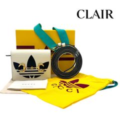 開封後ほぼ新品⭐︎アディダス グッチ 財布 GUCCI×adidas wallet 