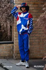 M/100) STARTER(スターター) レトロ スポーツ トレーナー セットアップ 出品