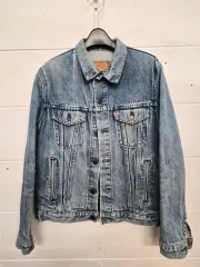 40) リーバイス 90年代 英国製 3rd トラッカージャケット 出品