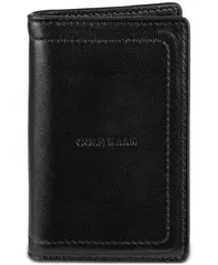 コールハーン メンズ アクセサリー 財布 ミニ レザー Cole Haan Mens Minimalist Leather Pop Up Card Holder Wallet Black ブラック