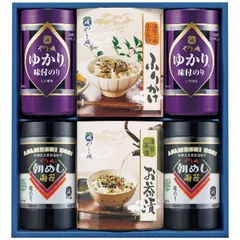 やま磯 海苔・茶漬・ふりかけ詰合せ 味ぐるめ-6A (味ぐるめ-6A)