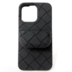BOTTEGA VENETA iPhone 15 Pro シリコンケースブラック - メルカリ