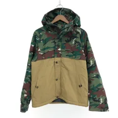 FRANKLIN&MARSHALL フランクリン&マーシャル 中綿フーディジャケット サイズ:Ｓ 迷彩/フード/ドローコード    カーキ メンズ / 240001187079のサムネイル