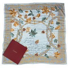 HERMES エルメス カレ40 PLUMES 羽根 ネイビー x ブルー シルク100