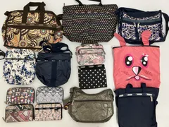 ◆ LeSportsac レスポートサック 14点 まとめ商品 ショルダーバッグ ハンドバッグ トートバッグ ポーチなど 中古品