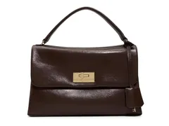 テッドベーカー レディース バッグ レザー Ted Baker Bethany Leather Satchel Dark Brown ブラウン