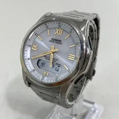 【稼働品】カシオ CASIO ウェーブセプター タフソーラー デジアナ WVA-M630 waveceptor 電波時計 ソーラー時計  腕時計  ビジネスウォッチ