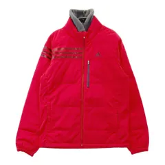 サイズ：L/G ADIDAS GOLF アディダスゴルフ  2WAY ダウンジャケット  レッド系 [240101443146] ゴルフウェア メンズ ストスト