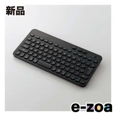 ELECOM  エレコム Bluetoothミニキーボード ブラック TK-CM10BMKBK (2586928)