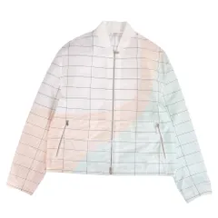 極美品 エルメス HERMES ジャケット ブルゾン ジップアップ チェック ポのサムネイル