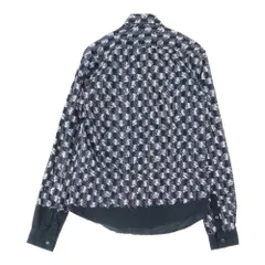 MARNI (マルニ) 総柄 コットン 長袖シャツ ブラック/ホワイトのサムネイル